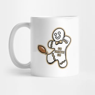 New Orleans Saints Gingerbread Man Mug